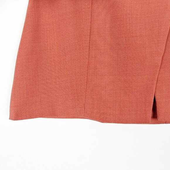 NWT WeWoreWhat Blazer Skirt Women's Size L Clay Wrap Mini - Picture 3 of 15